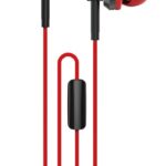 WESDAR R8 IN-EAR METAL EARPHONES ΜΑΥΡΟ-ΚΟΚΚΙΝΟ
