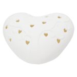 Διακοσμητικό Αντικείμενο (Led) Καρδιά Πορσελάνη Λευκό 16X14X8Cm 16X14X8Cm - Image 2