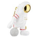 Figure Astronaut Synthetic Resin Grey White 2 Assorted 10X14X18Cm 10X14X18Cm - Image 2