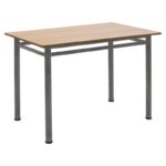 Τραπέζι "DINNER" σε δρυς/γκρι χρώμα 100x60x77