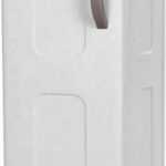 Ντουλάπα "ΡΕΑ" μονόφυλλη πλαστική σε ανθρακί-γκρι χρώμα 44x36x96