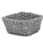 Καλάθι Τετράγωνο Γκρι 20x20x10cm