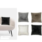 Μαξιλάρι Πολύχρωμο Πολυεστέρας 45x45cm Σε 4 Χρώματα