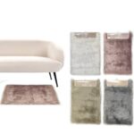 Χαλί Πολύχρωμο Πολυεστέρας 60x90cm Σε 4 Χρώματα