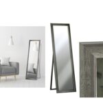 Καθρέφτης δρύς/γκρι 48.5x159cm