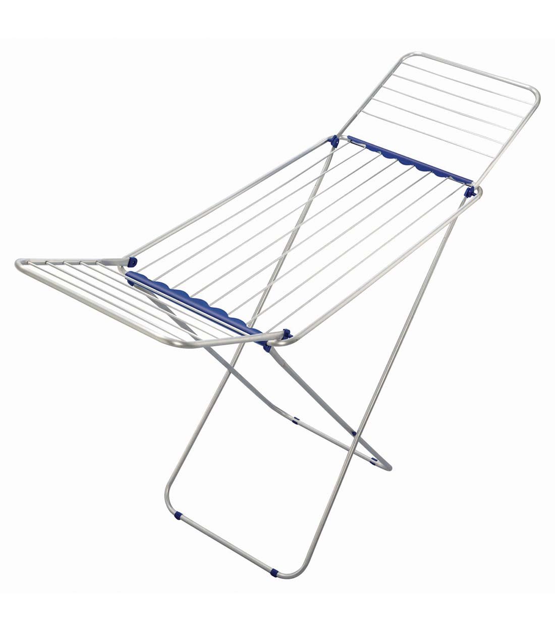 700-00585 Απλώστρα από αλουμίνιο σε ασημί χρώμα 18μ - Image 1