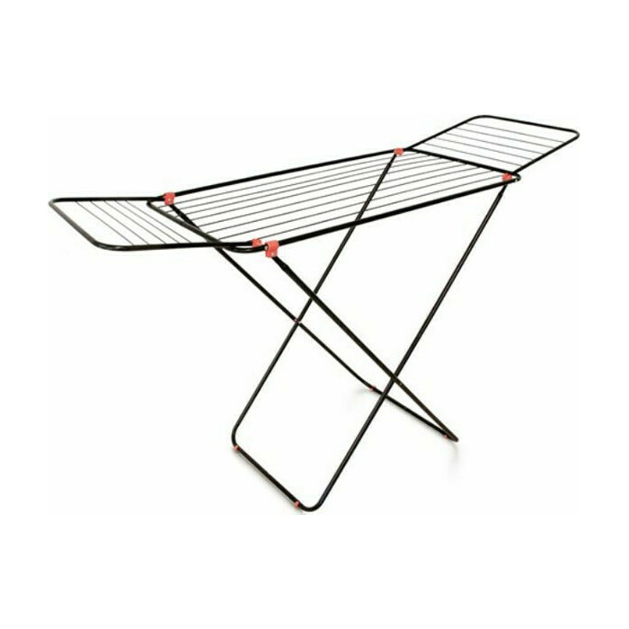 700-00806 Απλώστρα "VITRA" από μέταλλο σε μαύρο χρώμα 20μ - Image 1