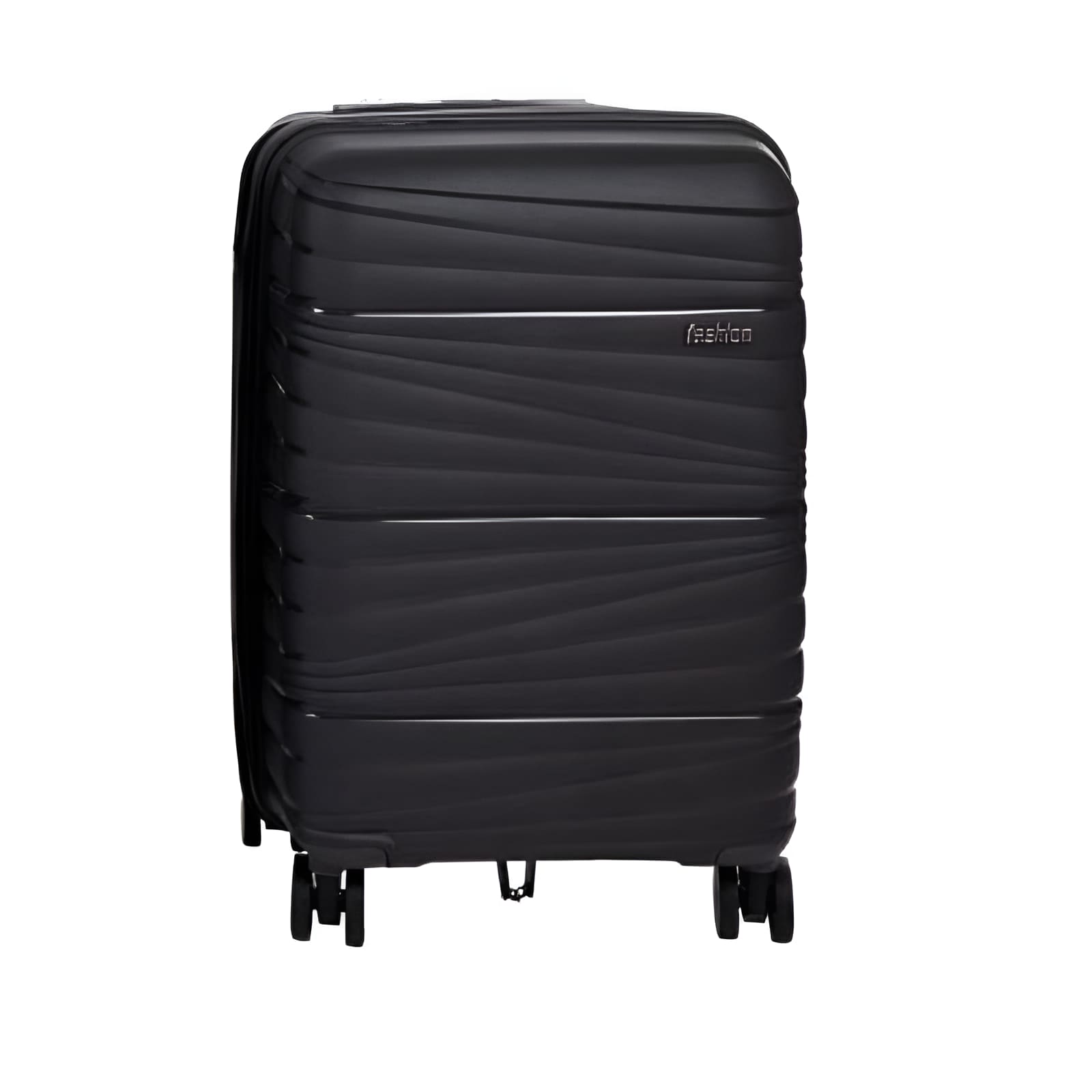 700-01379 Βαλίτσα "TRAVEL" σκληρή σε χρώμα ανθρακί - Image 1