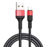 HOCO X26 ΚΑΛΩΔΙΟ TYPE-C ΦΟΡΤΙΣΗΣ & DATA 1m, BLACK - RED - Image 2