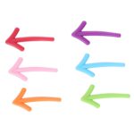 Μαγνητάκια Σημειώσεων Βέλος 6Τμχ Πολύχρωμα