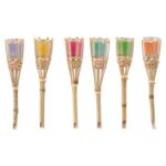 Κερί Πυρσός Citronella Μπαμπού Σε 6 Χρώματα ARTI CASA