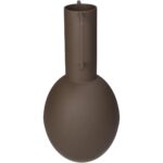 Βάζο ArteLibre Καφέ Μέταλλο 13x13x27cm - Image 2