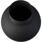 Βάζο ArteLibre Μαύρο Μέταλλο 20x20x27cm - Image 2