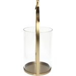 Φανάρι ArteLibre Χρυσό Μέταλλο 21x20x49cm - Image 2