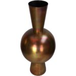 Βάζο ArteLibre Μπρονζέ Μέταλλο 30x30x70cm - Image 2