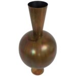 Βάζο ArteLibre Μπρονζέ Μέταλλο 40x40x85cm - Image 2