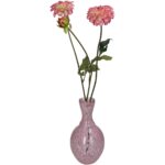 Βάζο ArteLibre Ροζ Γυαλί 12x12x23cm - Image 2