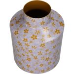Βάζο ArteLibre Λουλούδια Πολύχρωμο Μέταλλο 16.5x16.5x21cm - Image 2