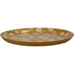 Δίσκος ArteLibre Λουλούδια Πολύχρωμο Μέταλλο 25.5x25.5x1.5cm - Image 2