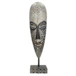 Διακοσμητικό ArteLibre Μάσκα Καφέ Polyresin 10.2x7x40.5cm