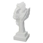 Διακοσμητικό ArteLibre Πρόσωπο Λευκό Polyresin 15.5x13x33cm