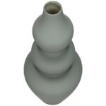 Βάζο ArteLibre Γκρι Δολομίτης 15x15x22cm - Image 2
