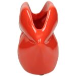 Κασπώ ArteLibre Χείλη Κόκκινο Polyresin 28x10x12.5cm - Image 2