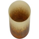 Κηροπήγιο ArteLibre Πορτοκαλί Γυαλί 10x10x11cm - Image 2