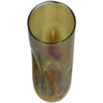 Κηροπήγιο ArteLibre Καφέ Γυαλί 15x15x26cm - Image 2