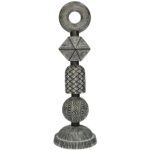 Διακοσμητικό ArteLibre Tribal Καφέ Polyresin 13X13X41cm