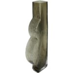 Βάζο ArteLibre Καφέ Γυαλί 10x5x34.5cm - Image 2