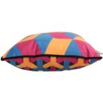 Μαξιλάρι ArteLibre Γεωμετρικά Σχήματα Πολύχρωμο Βελούδο 45x45cm - Image 2