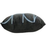 Μαξιλάρι ArteLibre Γεωμετρικά Σχήματα Γκρι Βελούδο 45x45cm - Image 2