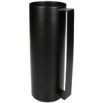 Βάζο ArteLibre Μαύρο Μέταλλο 12.5x10x19.5cm - Image 2