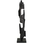 Διακοσμητικό ArteLibre Μαύρο Αλουμίνιο 13x12x67cm