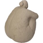Διακοσμητικό ArteLibre Μεγάλη Γυναίκα Μπεζ Polyresin 14.5x14.5x16.5cm - Image 2