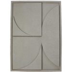 Διακοσμητικό Τοίχου ArteLibre Μπεζ Polyresin 49.5x4.5x69.5cm