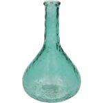 Βάζο ArteLibre Πετρόλ Ανακυκλωμένο Γυαλί 12.7x12.7x20.3cm