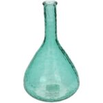 Βάζο ArteLibre Πετρόλ Ανακυκλωμένο Γυαλί 15.2x15.2x25.4cm