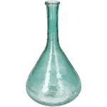 Βάζο ArteLibre Πετρόλ Ανακυκλωμένο Γυαλί 17.8x17.8x30.5cm