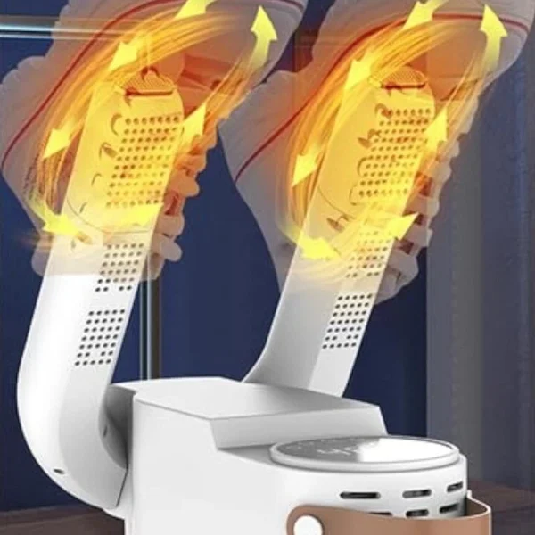 Φορητό Ηλεκτρικό Στεγνωτήριο Παπουτσιών – Ζεστός Αέρας 360° για Απόλυτη Φρεσκάδα